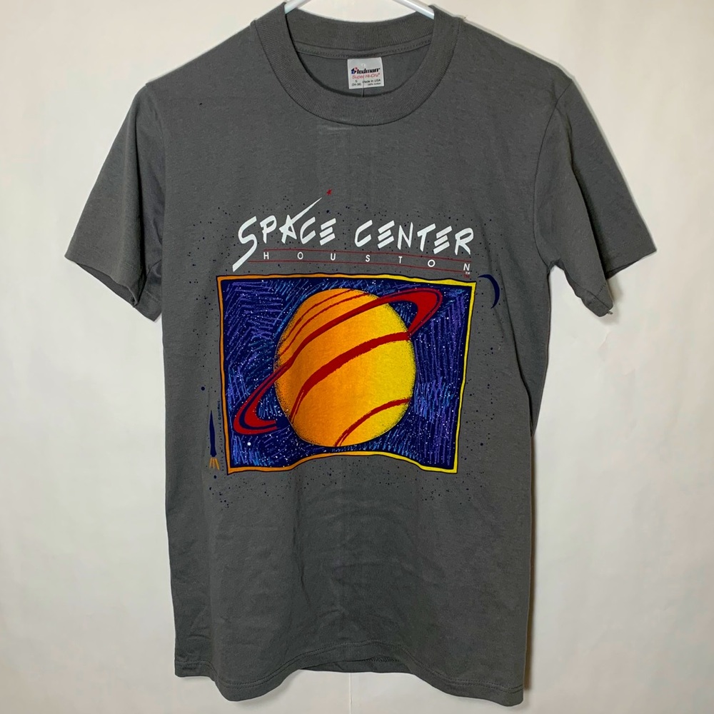 Vintage Space Center Houston T Shirt
